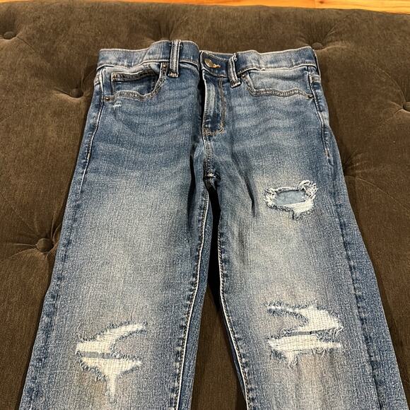 Old navy stretch ripped jeans size 14 - Picture 2 of 3